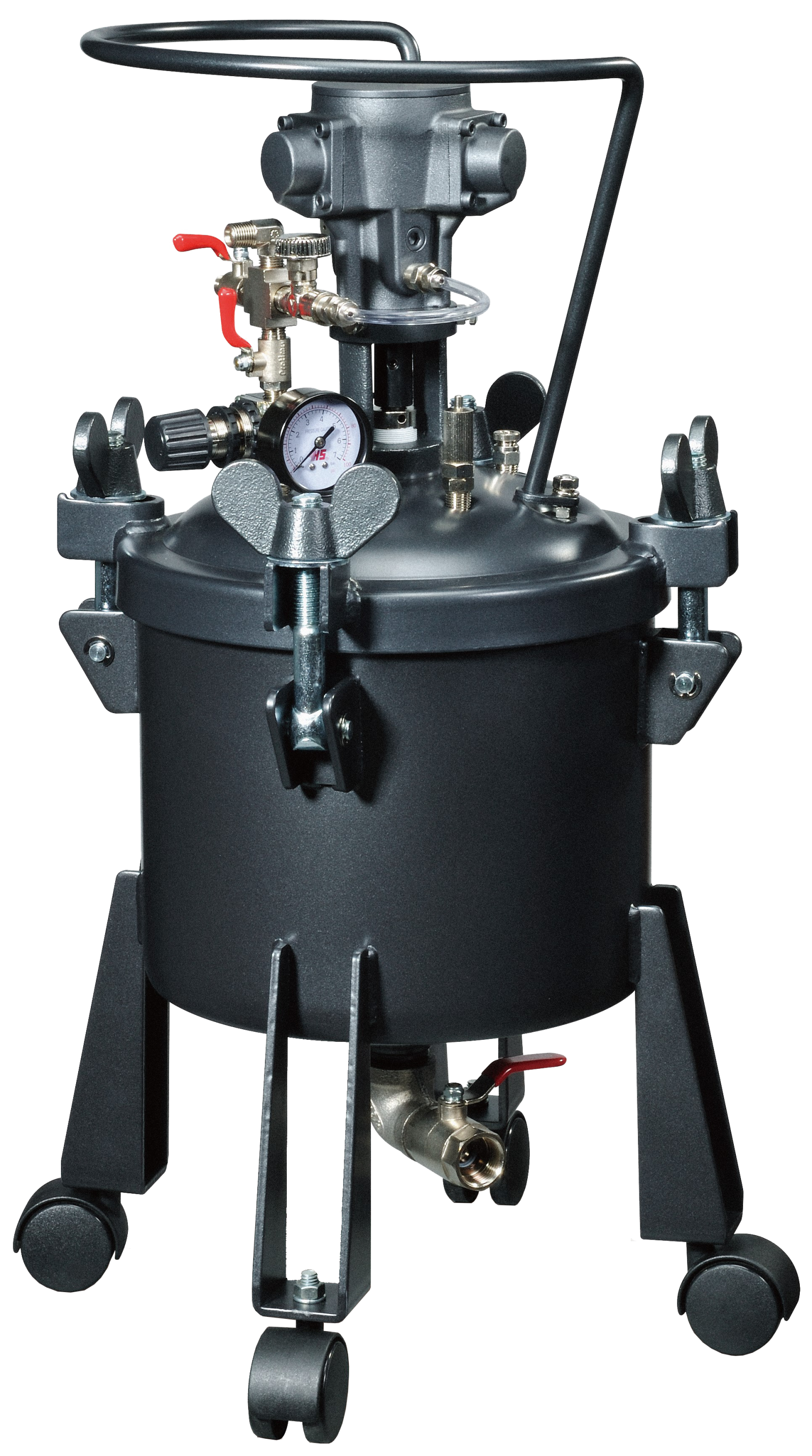 10 liter bottom outlet pressure vessel